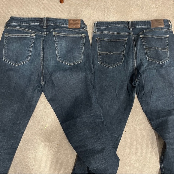 Lucky Brand Blue Denim Bootcut Jeans Bundle of Two Size 14 - Picture 6 of 10